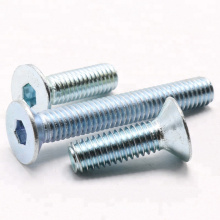 Wholesale Factory Price Carbon Steel Grade 4.8 to 12.9 Hex Socket Flat Head Cap Head Screw